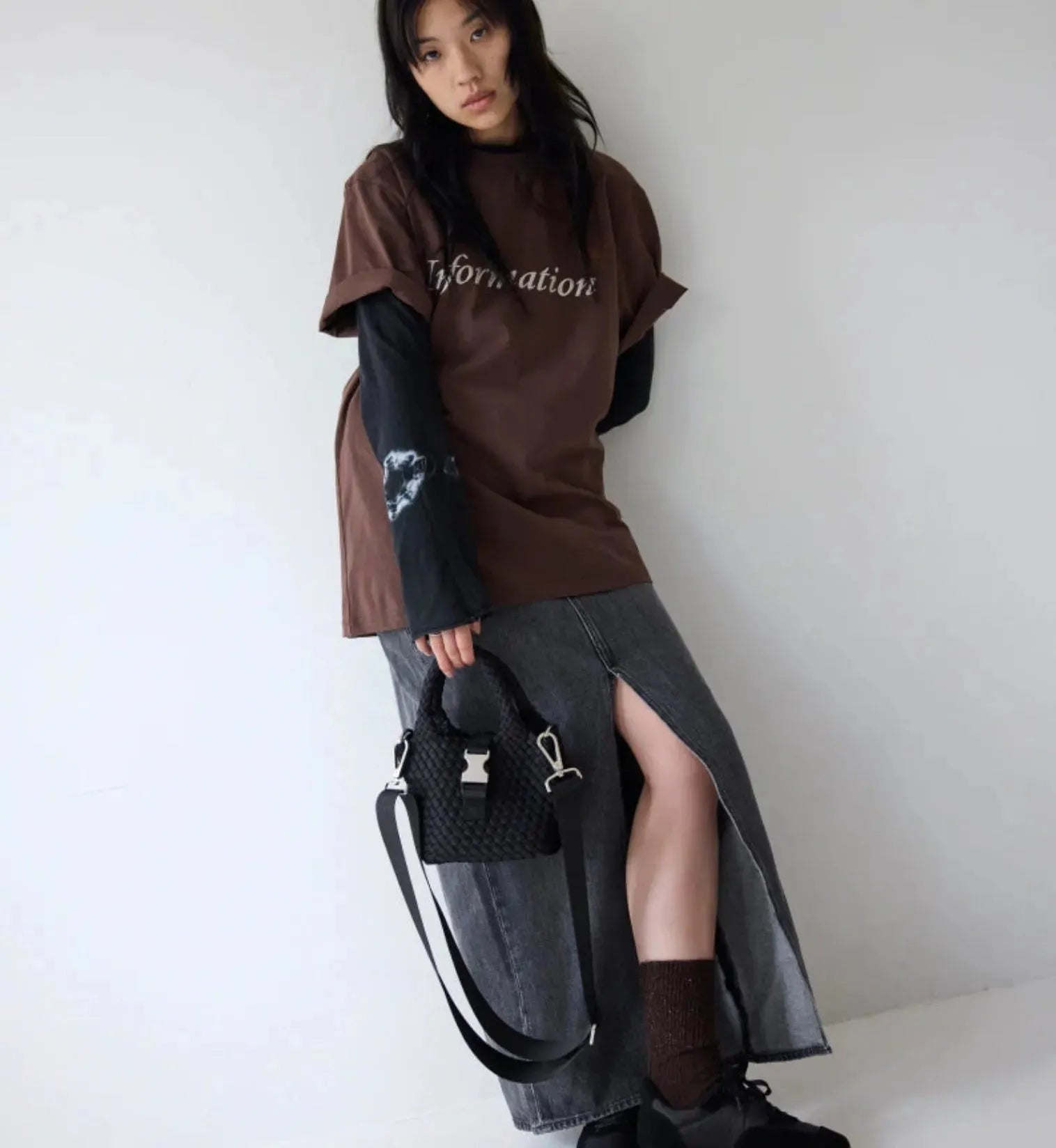 Radical Yes Abundance Woven Notebook Bag Black - the tartan fox