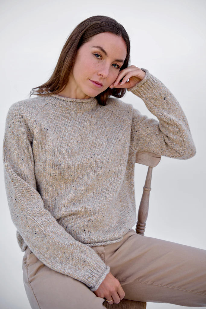 Maxted Island Pullover in Pebble