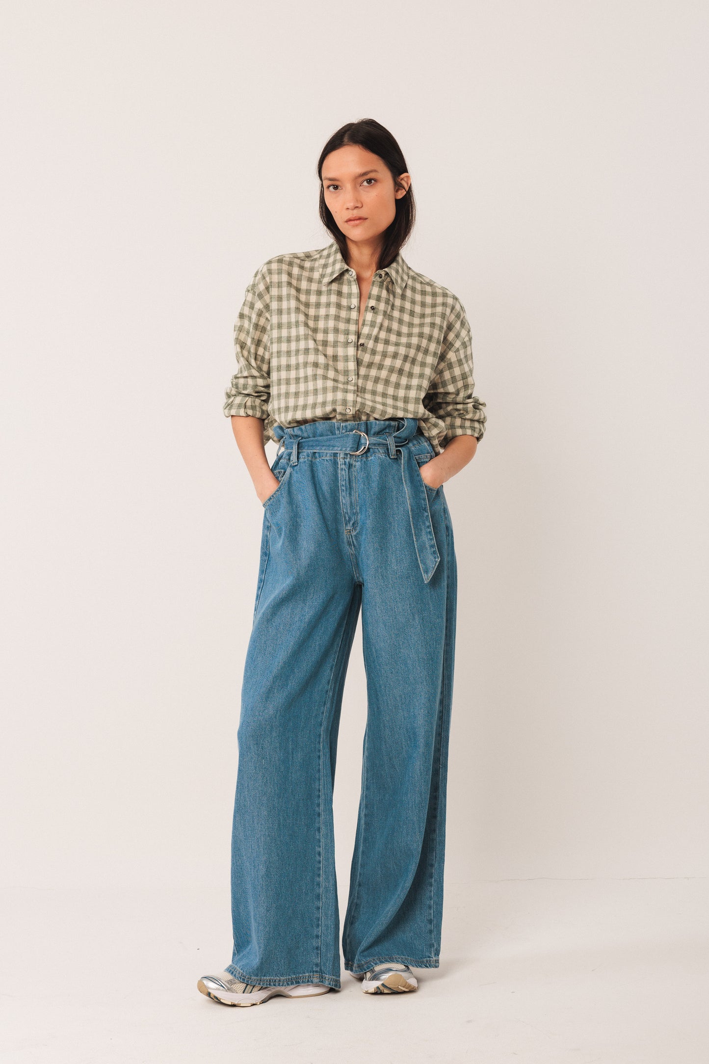 Indi and Cold Vichy Checkered Shirt