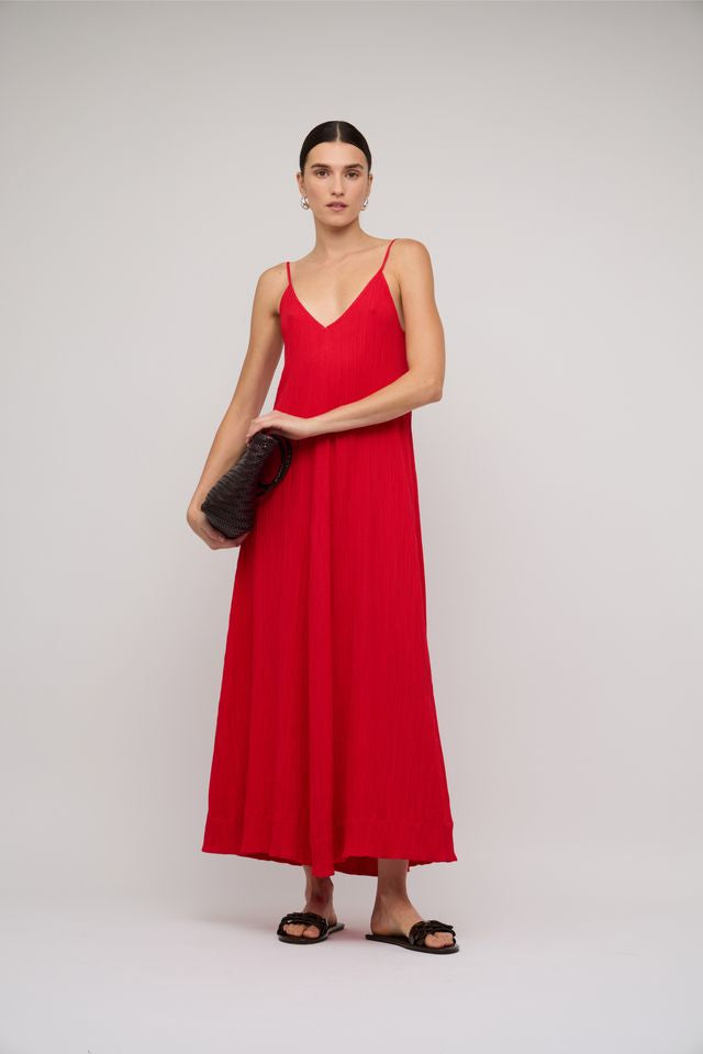 Staple the Label Amira Maxi Dress, Red