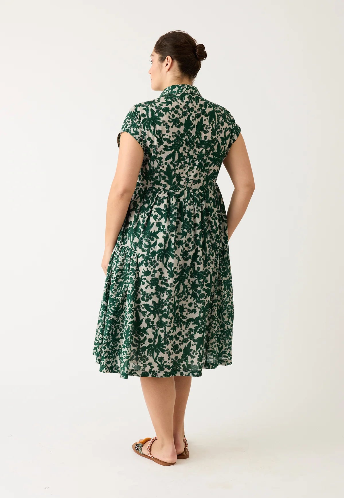 Nancybird Maja Dress in Parsley