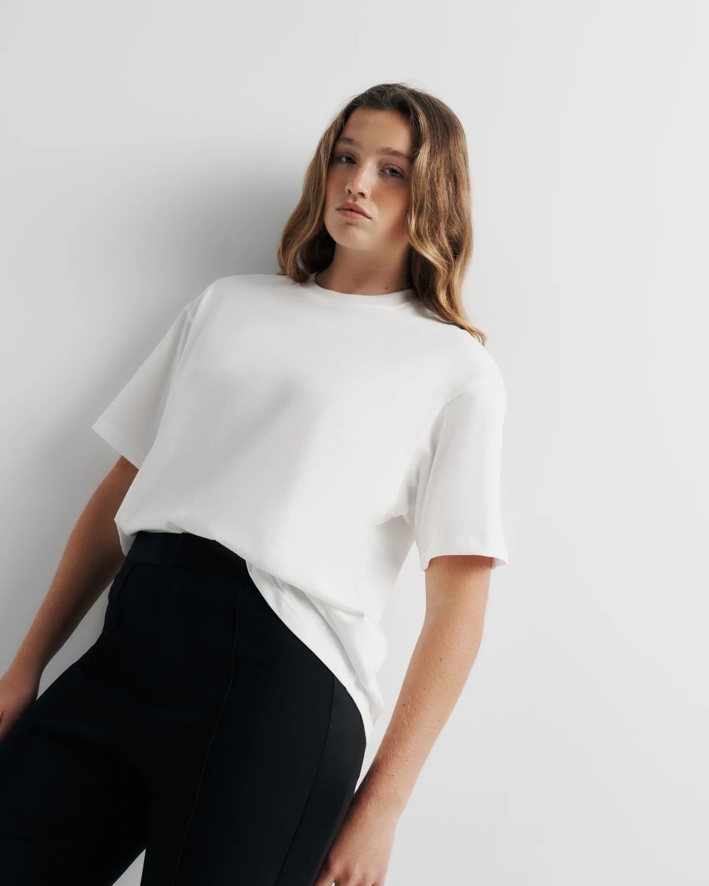 Romy Signature Tee White