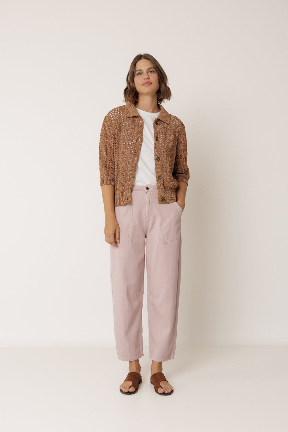 Indi & Cold Pocket Pant in Rocio