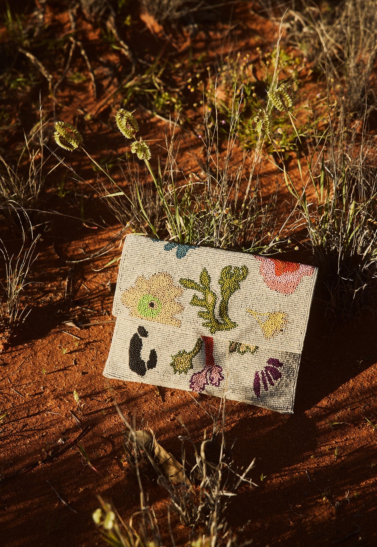 Nancybird Fold Clutch in Watercolour