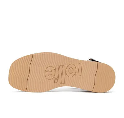 Rollie Sandal Cork Black