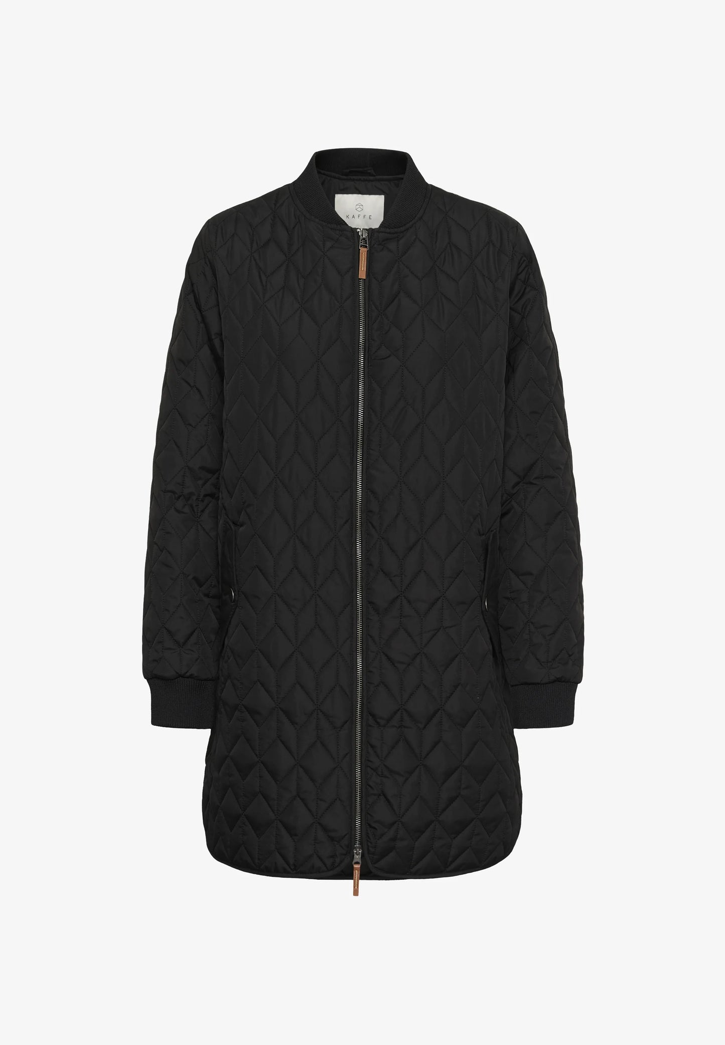 Kaffe KAlelia Long Quilt Jacket Black