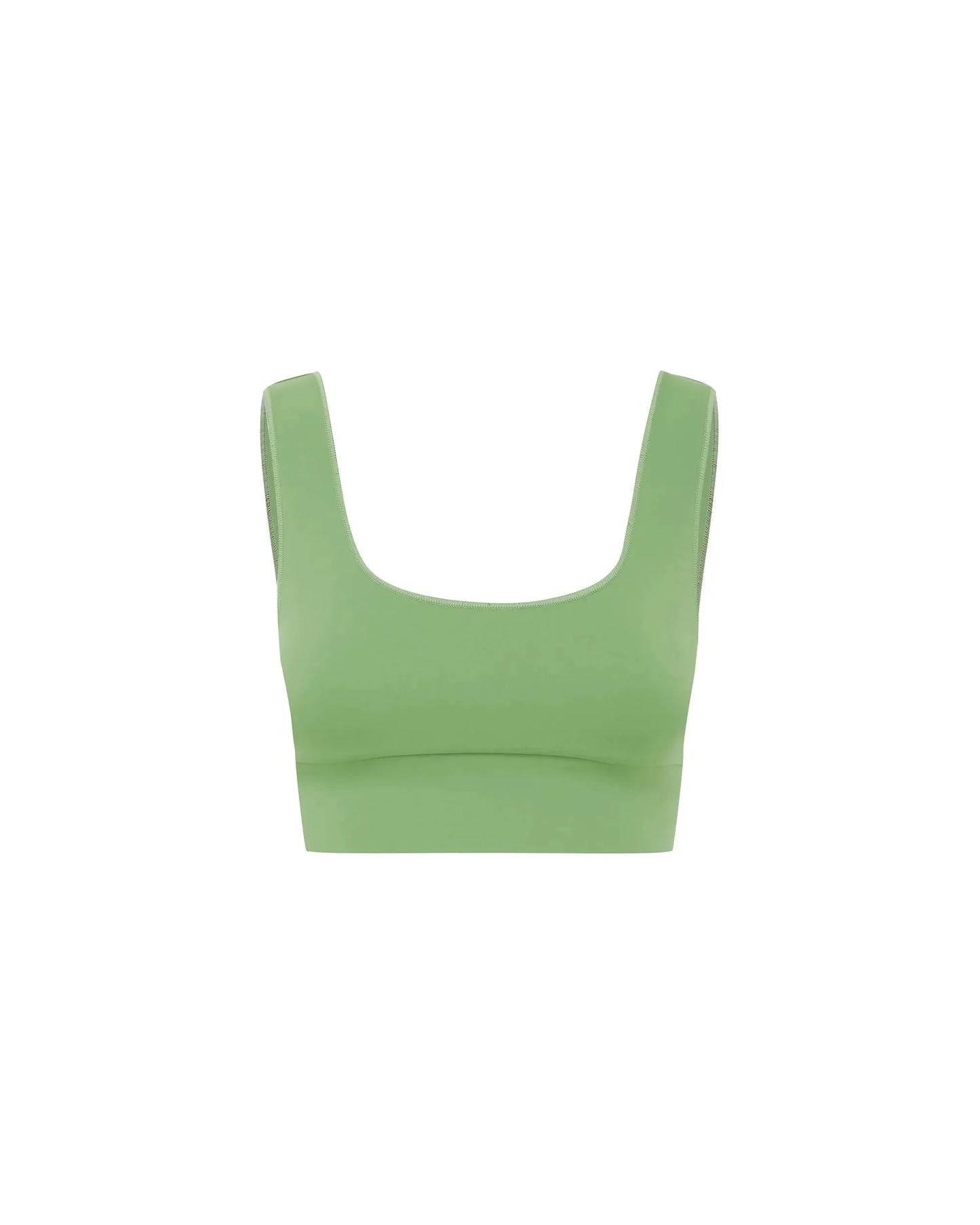 It’s Now Cool Contour Crop Top in Sage