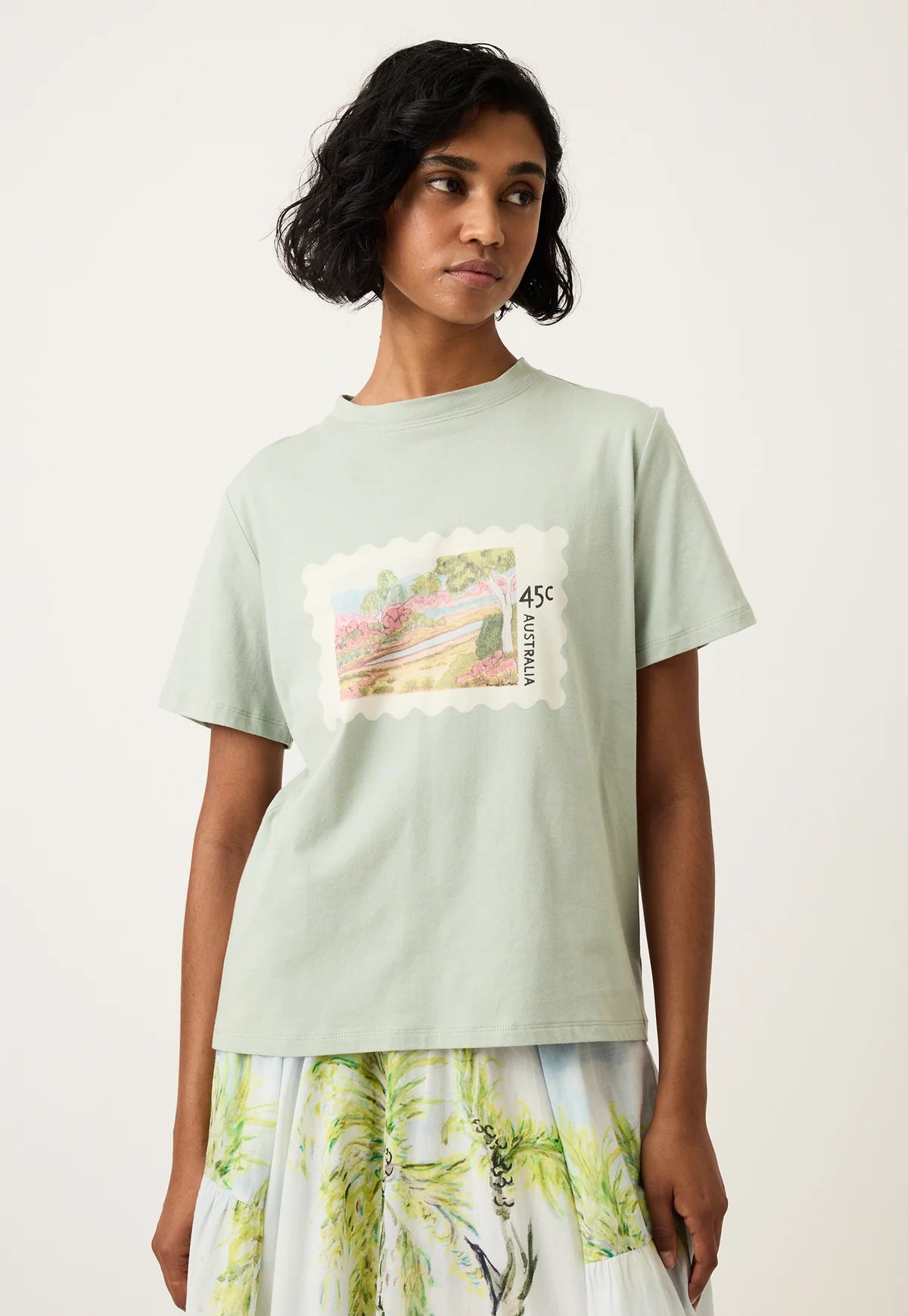 Nancybird Apollo Tee in Postage Stamp