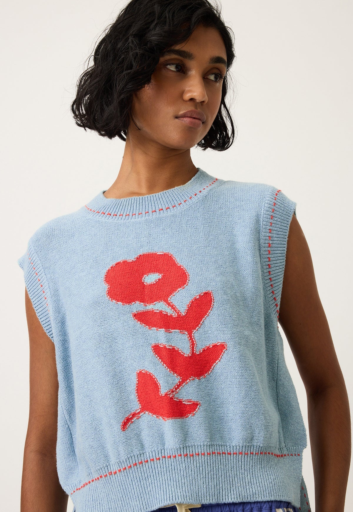 Nancybird Aria Vest in Flower