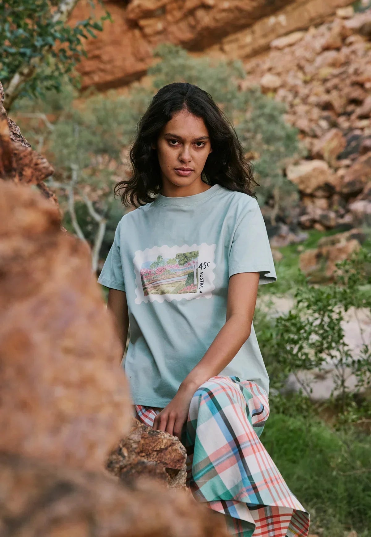 Nancybird Apollo Tee in Postage Stamp