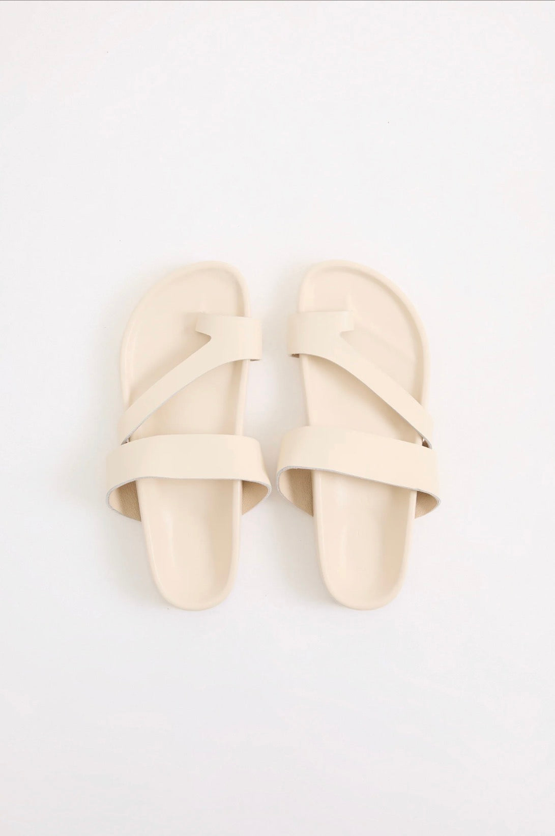 Nude Lucy Marnee Leather Sandal in Ivory