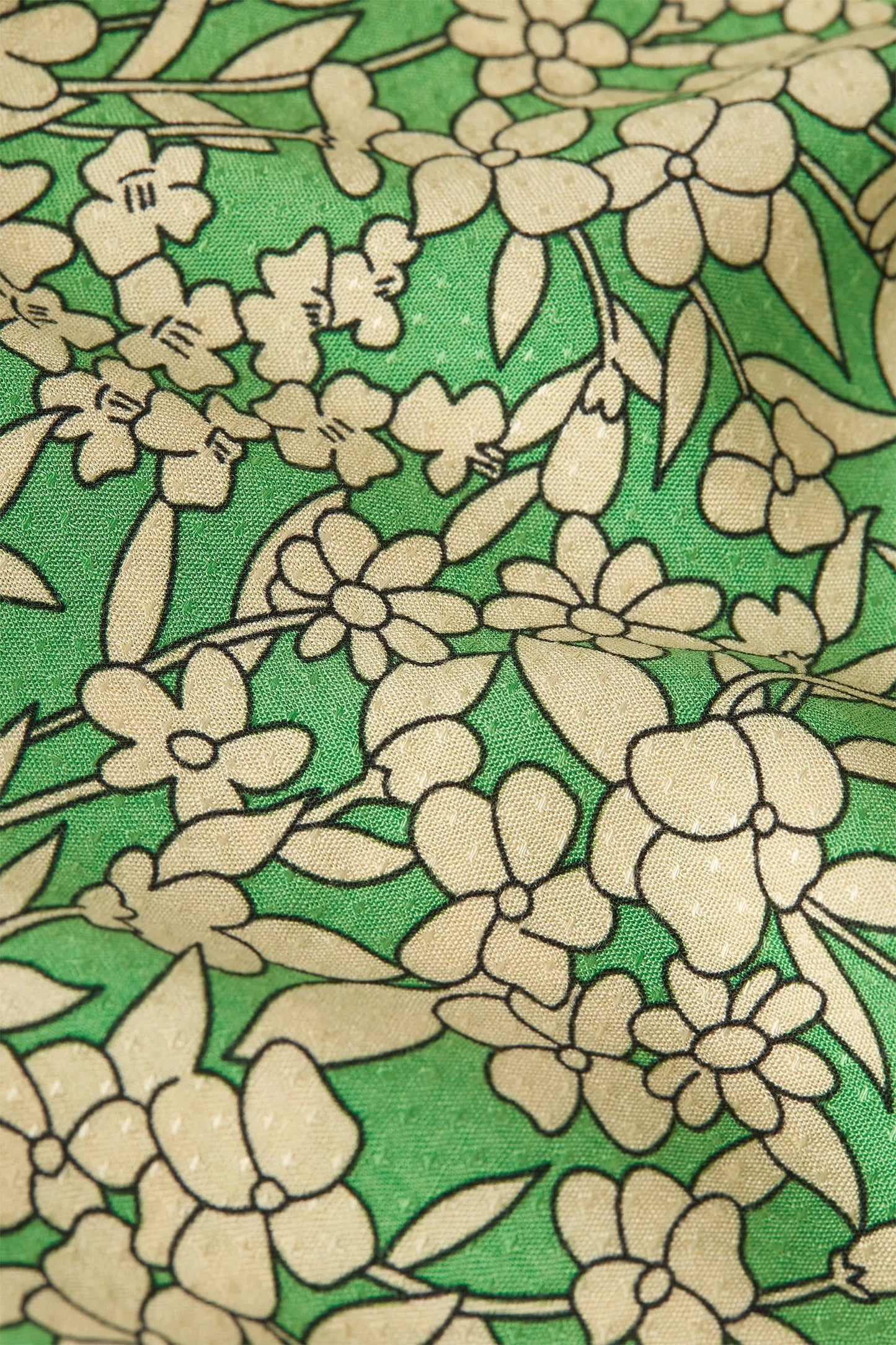 King Louie Evelina Blouse Paradis in Jasmin Green