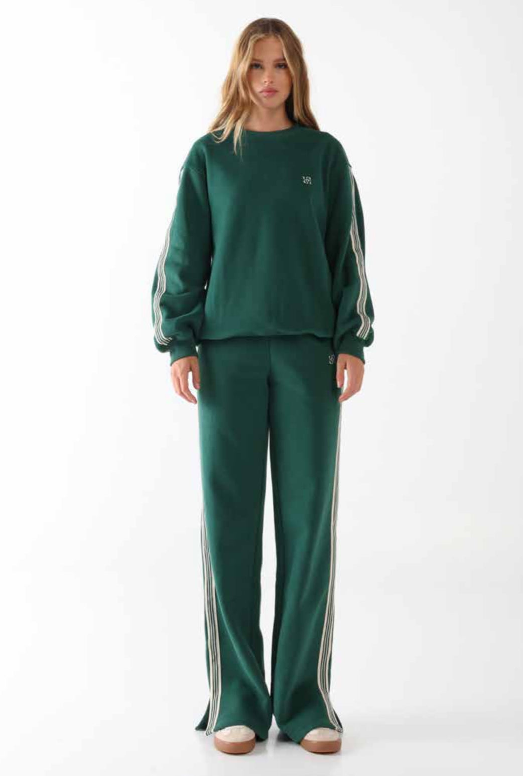 Lost in Lunar Beni Track Pant in Forest