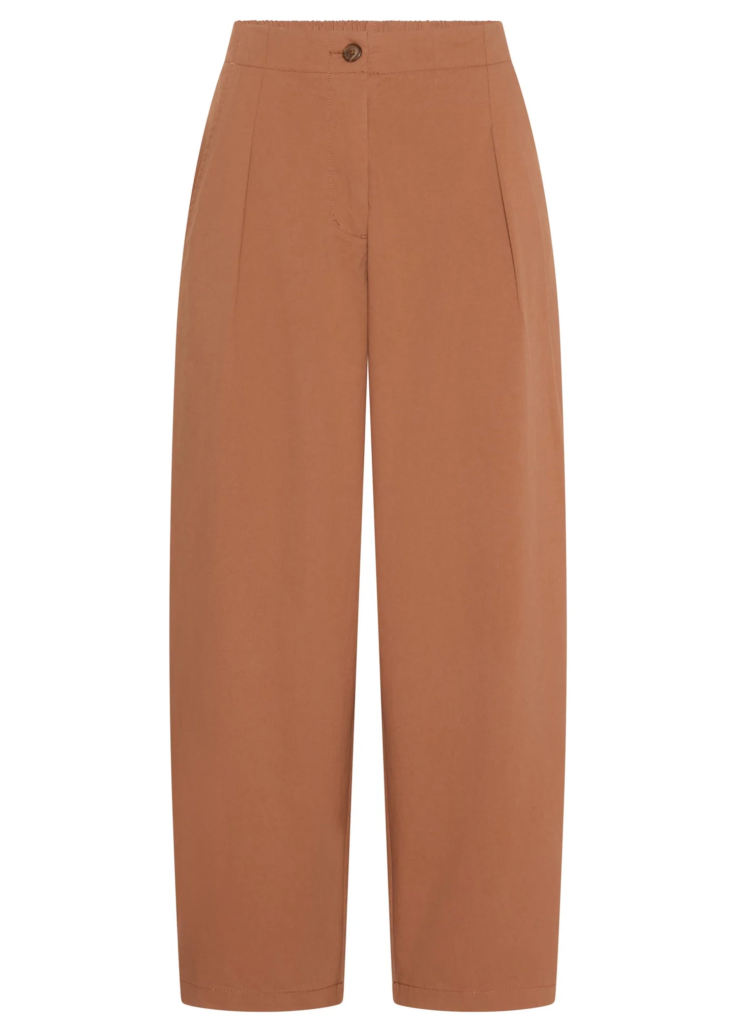 POL Alma Barrel Pant in Toffee