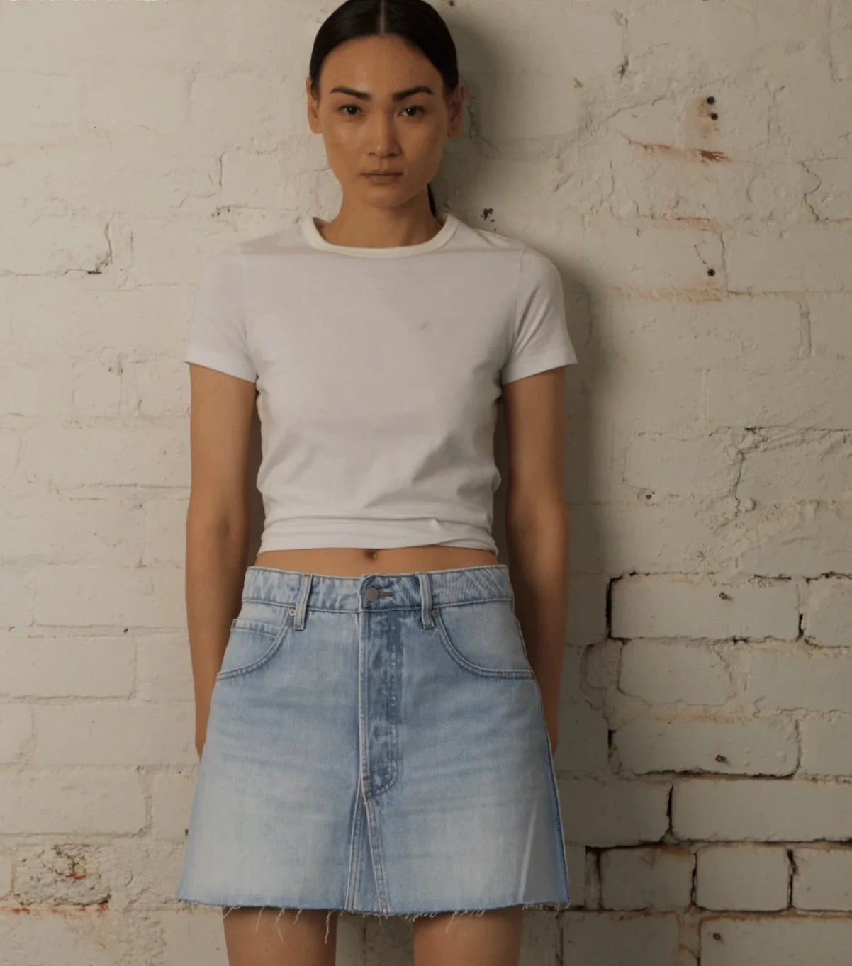 Nobody Denim Eve Skirt Fade