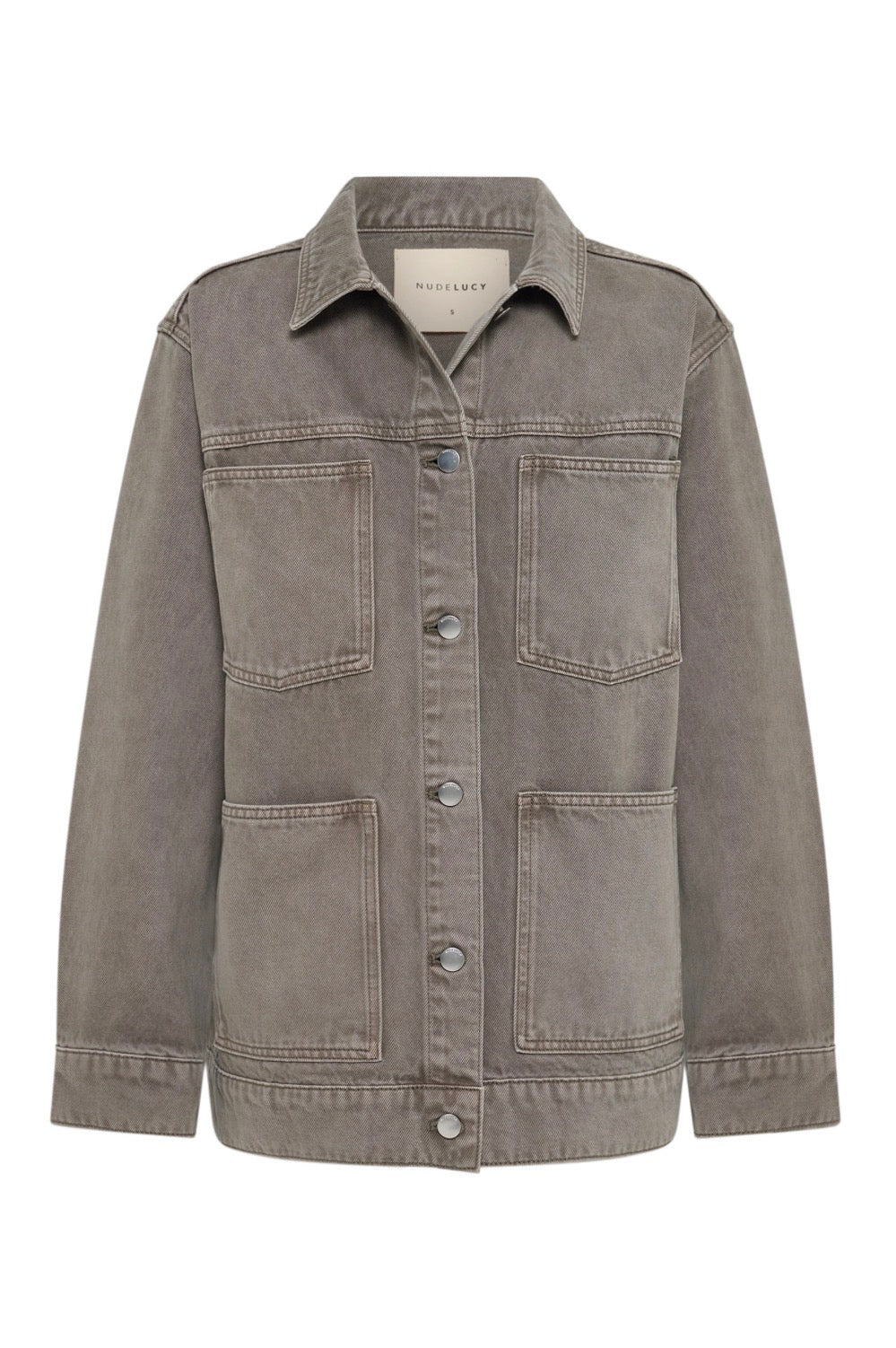 Nude Lucy Soren Denim Jacket in Stone