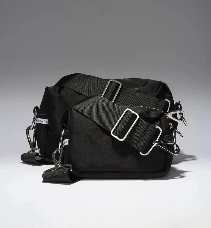 Radical Yes North Star Nylon Mini Clutch in Black - the tartan fox