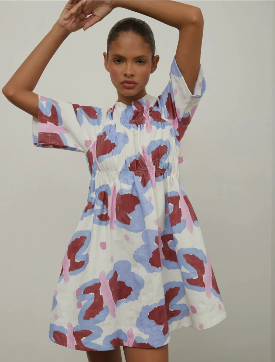 Sixxta Sketch Dress in Butterfly