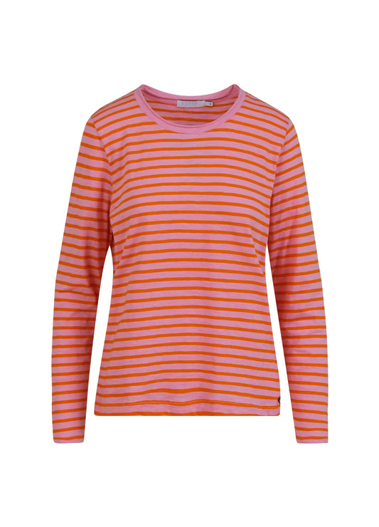 Long T-Shirt with Stripes