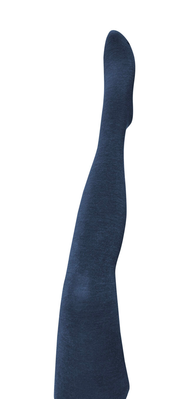 Tightology Luxe Merino Wool Tights in Navy
