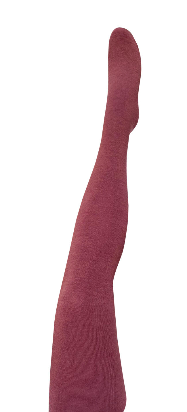 Tightology Luxe Merino Wool Tights in Wine