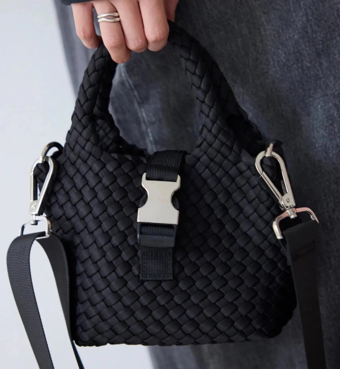 Radical Yes Abundance Woven Notebook Bag Black - the tartan fox