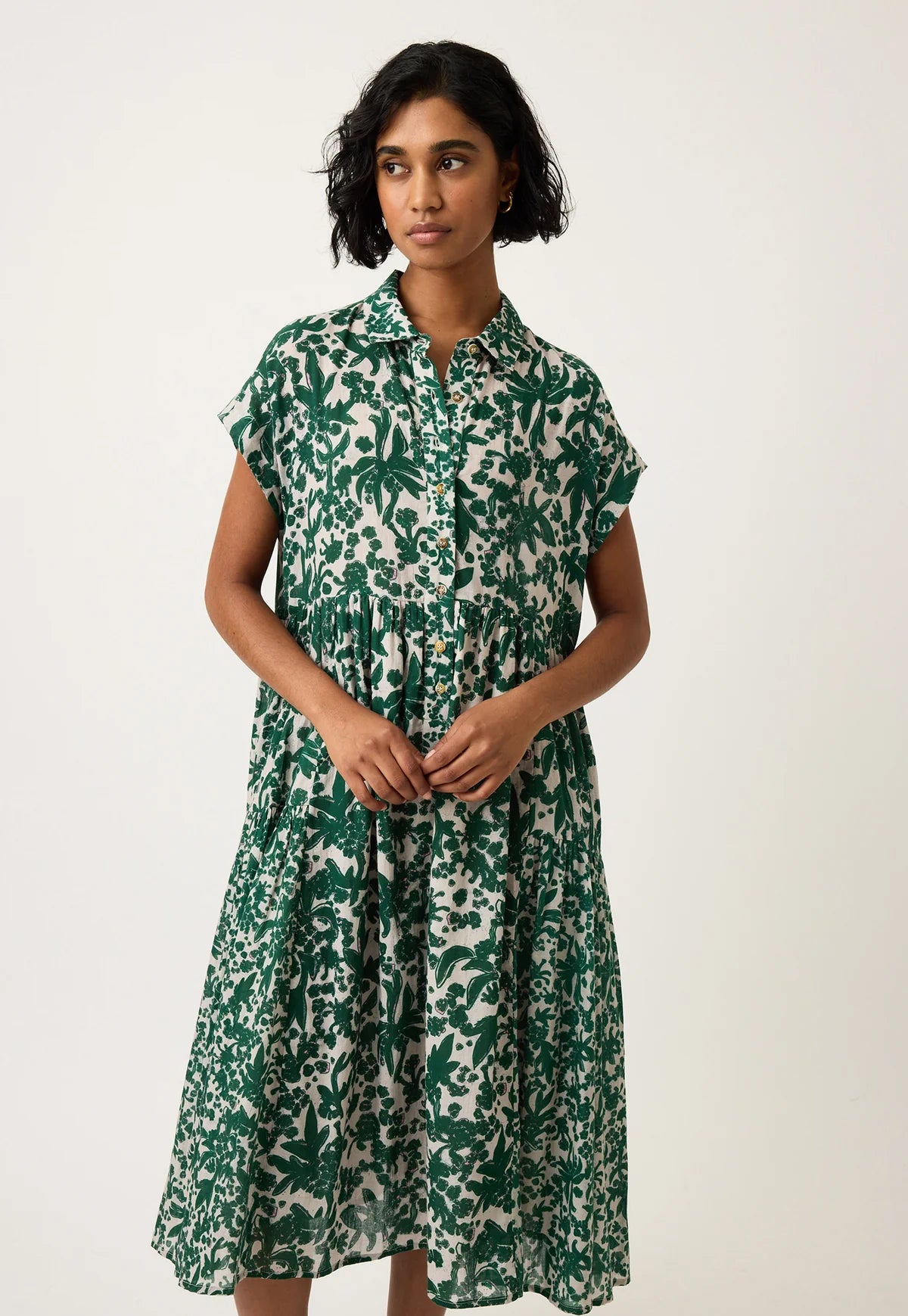 Nancybird Maja Dress in Parsley