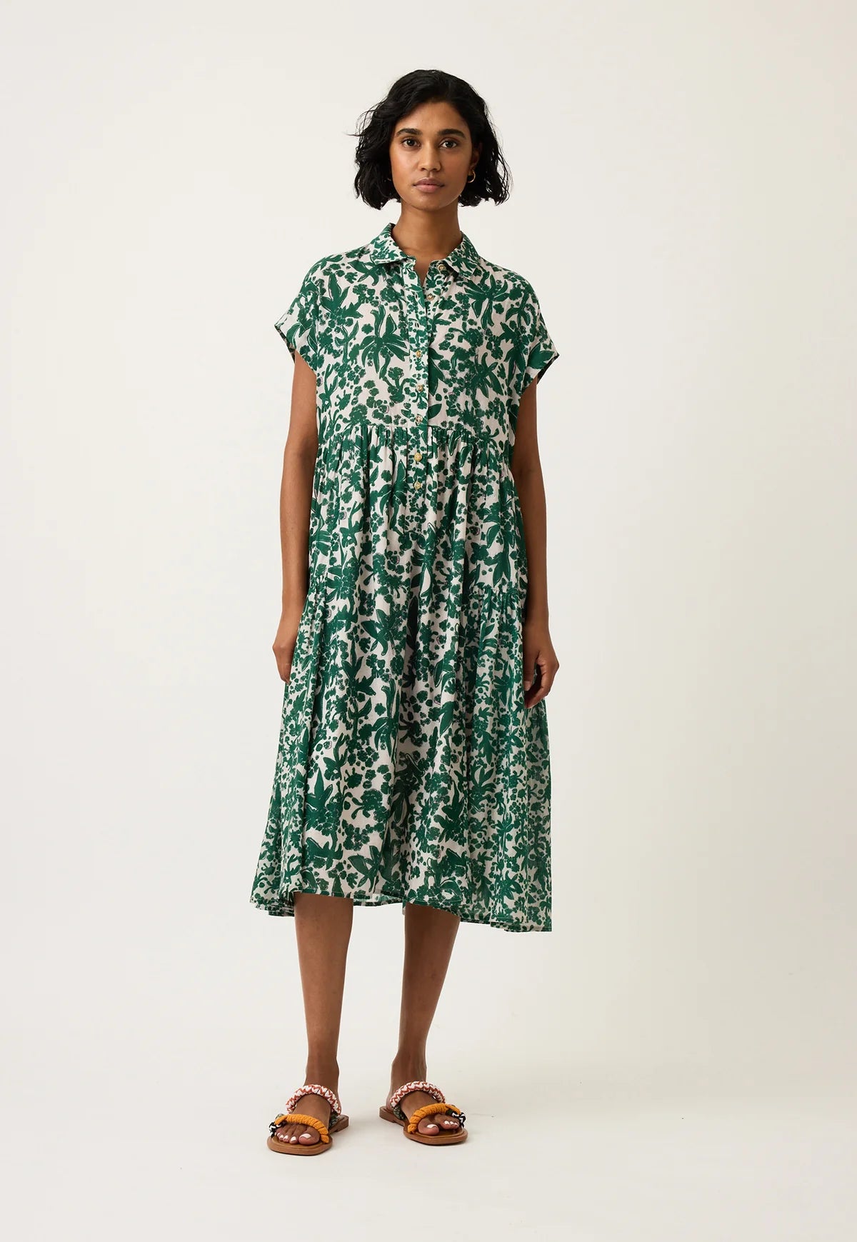 Nancybird Maja Dress in Parsley