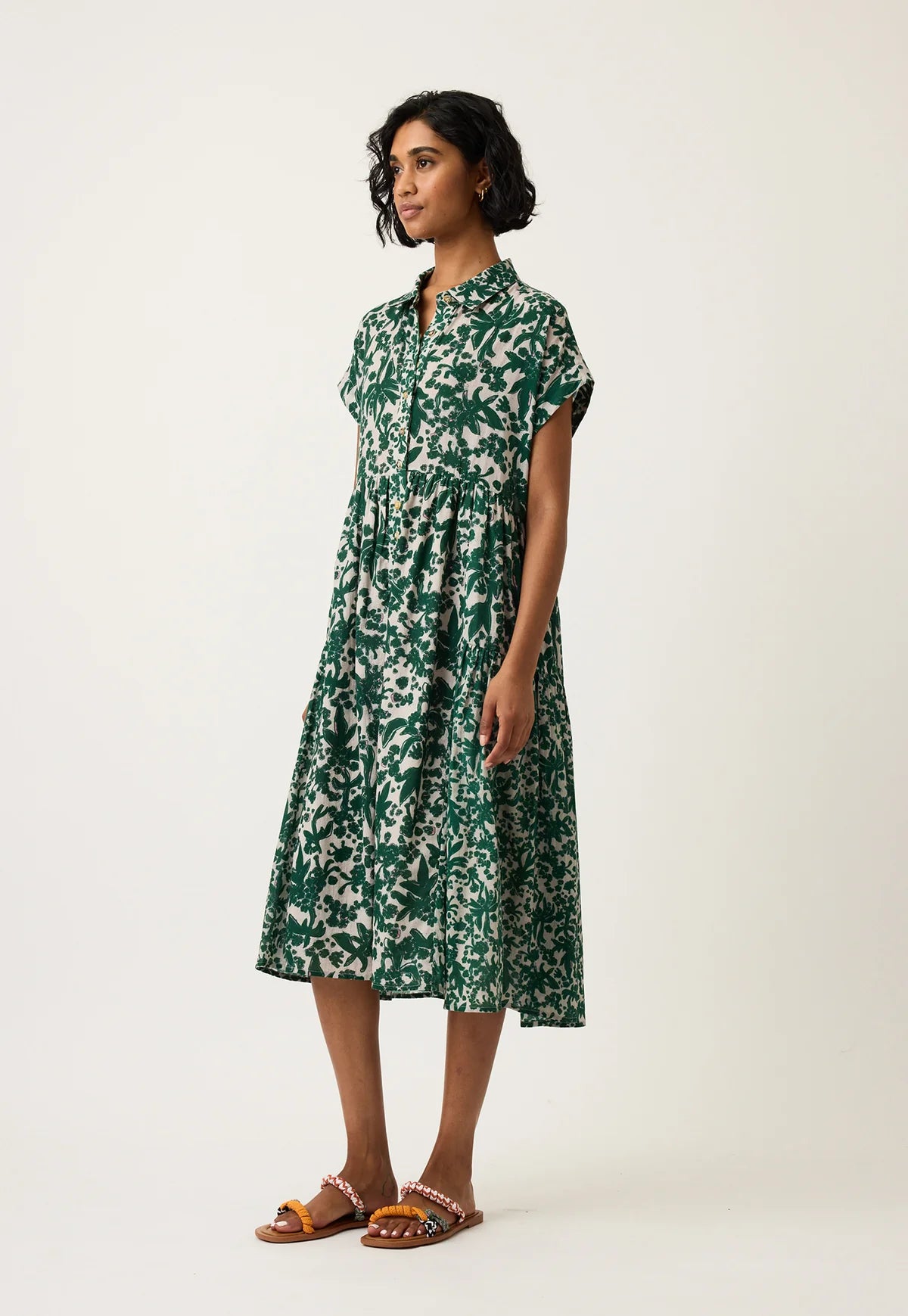 Nancybird Maja Dress in Parsley