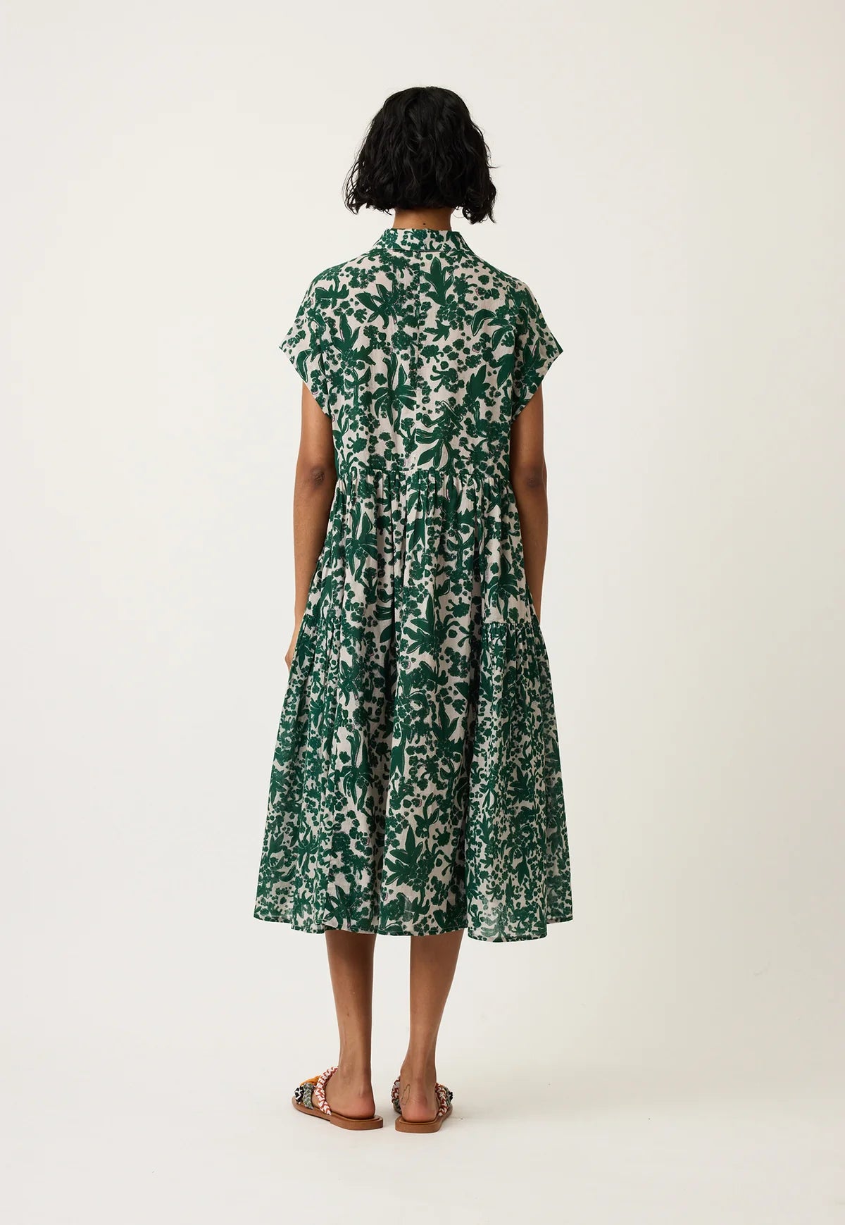Nancybird Maja Dress in Parsley