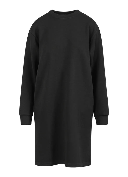 CC Heart Billie Sweat Dress in Black - the tartan fox