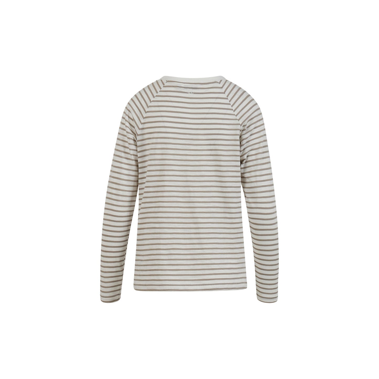 CC Heart Silla Stripe Long Sleeve T-shirt in Off white/Sand - the tartan fox