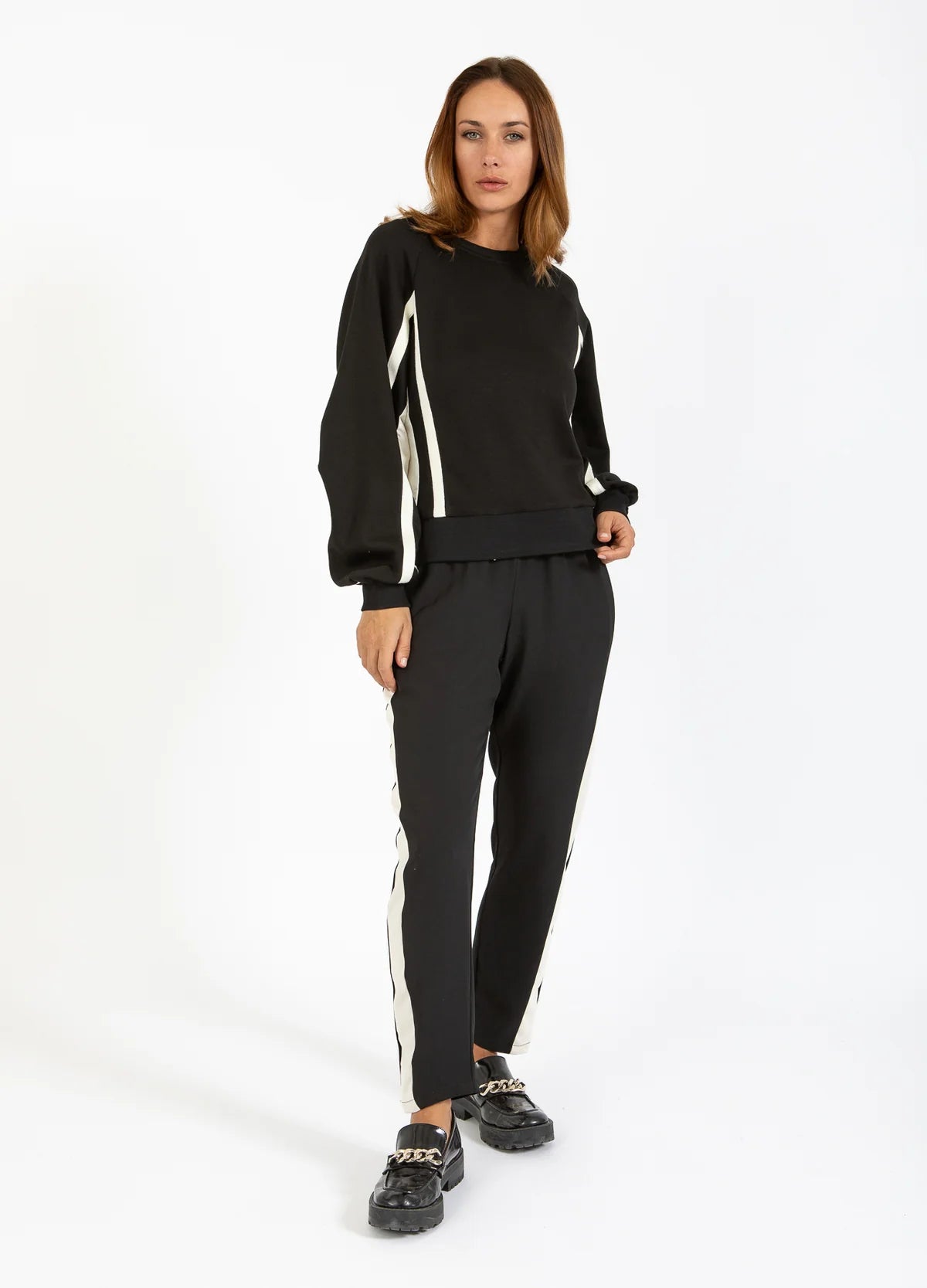 Coster Copenhagen Sporty Sweat in Two Colours - the tartan fox