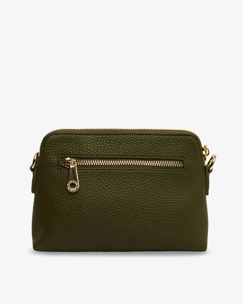 Elms + King Burbank Crossbody Bag in khaki - the tartan fox