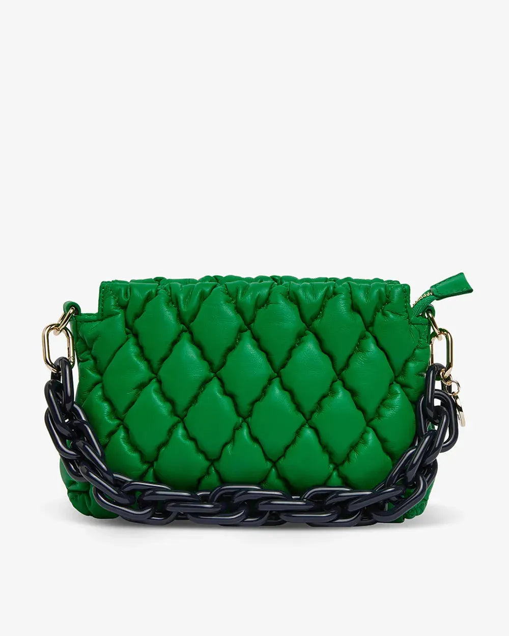 Elms + King Milano Cossbody Bag in Green - the tartan fox