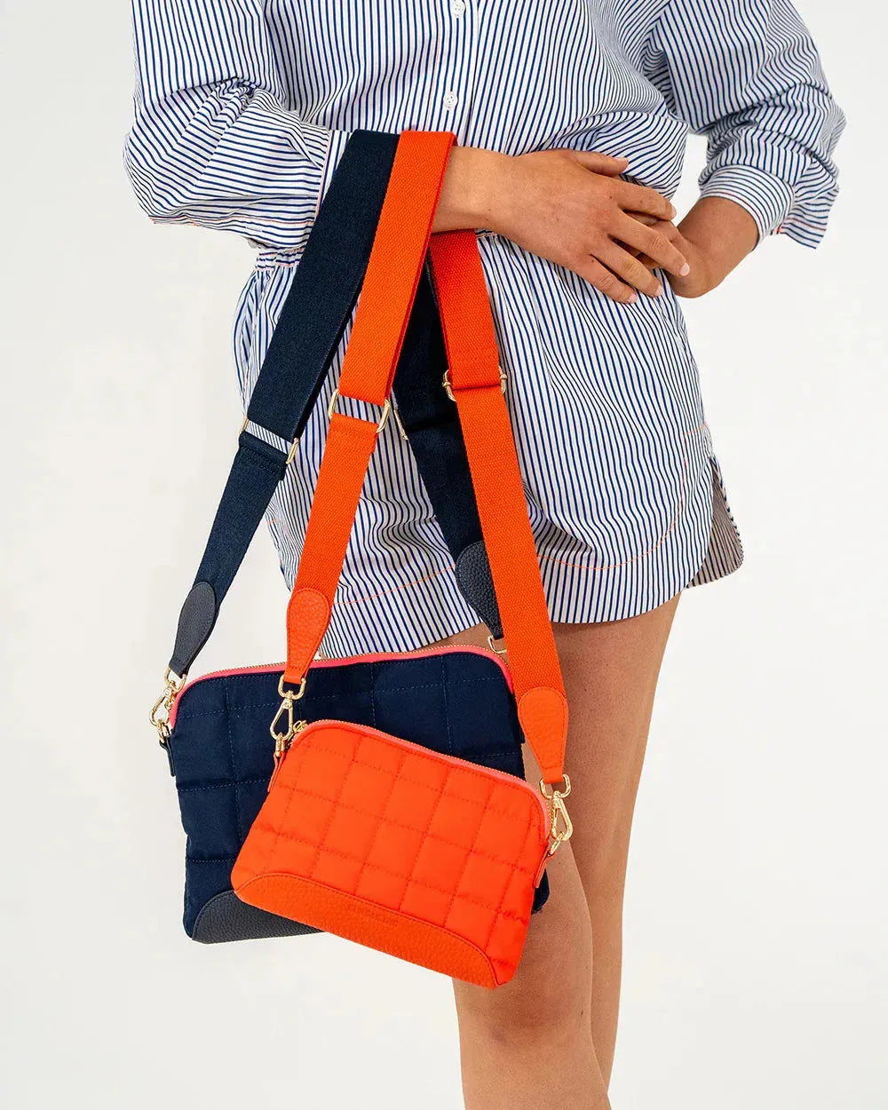 Elms + King Mini Soho Bag in Red - the tartan fox