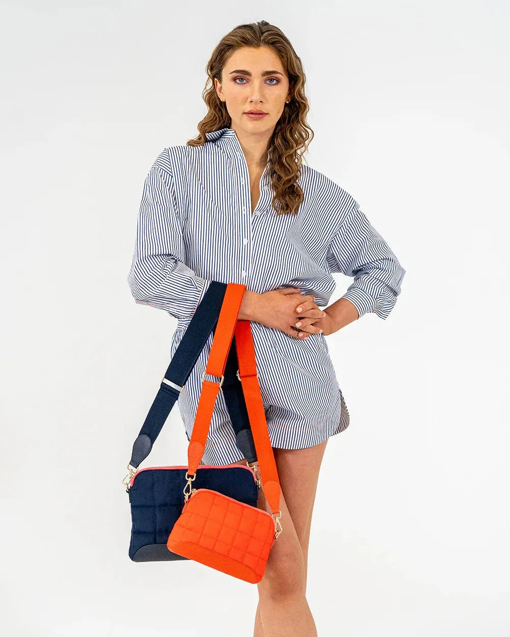 Elms + King Mini Soho Bag in Red - the tartan fox