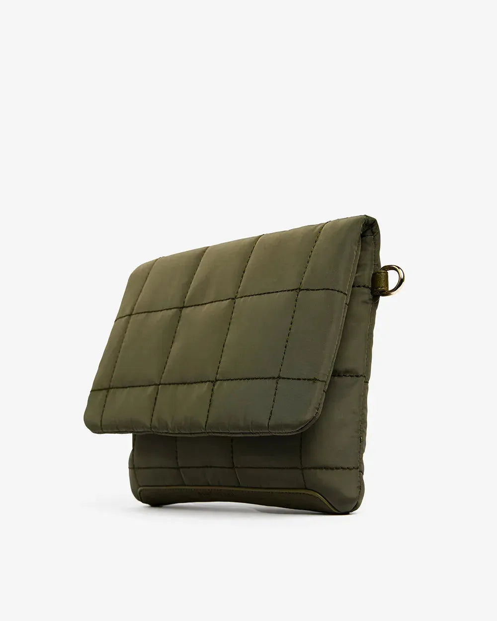 Elms + King Windsor Crossbody Bag in Khaki - the tartan fox