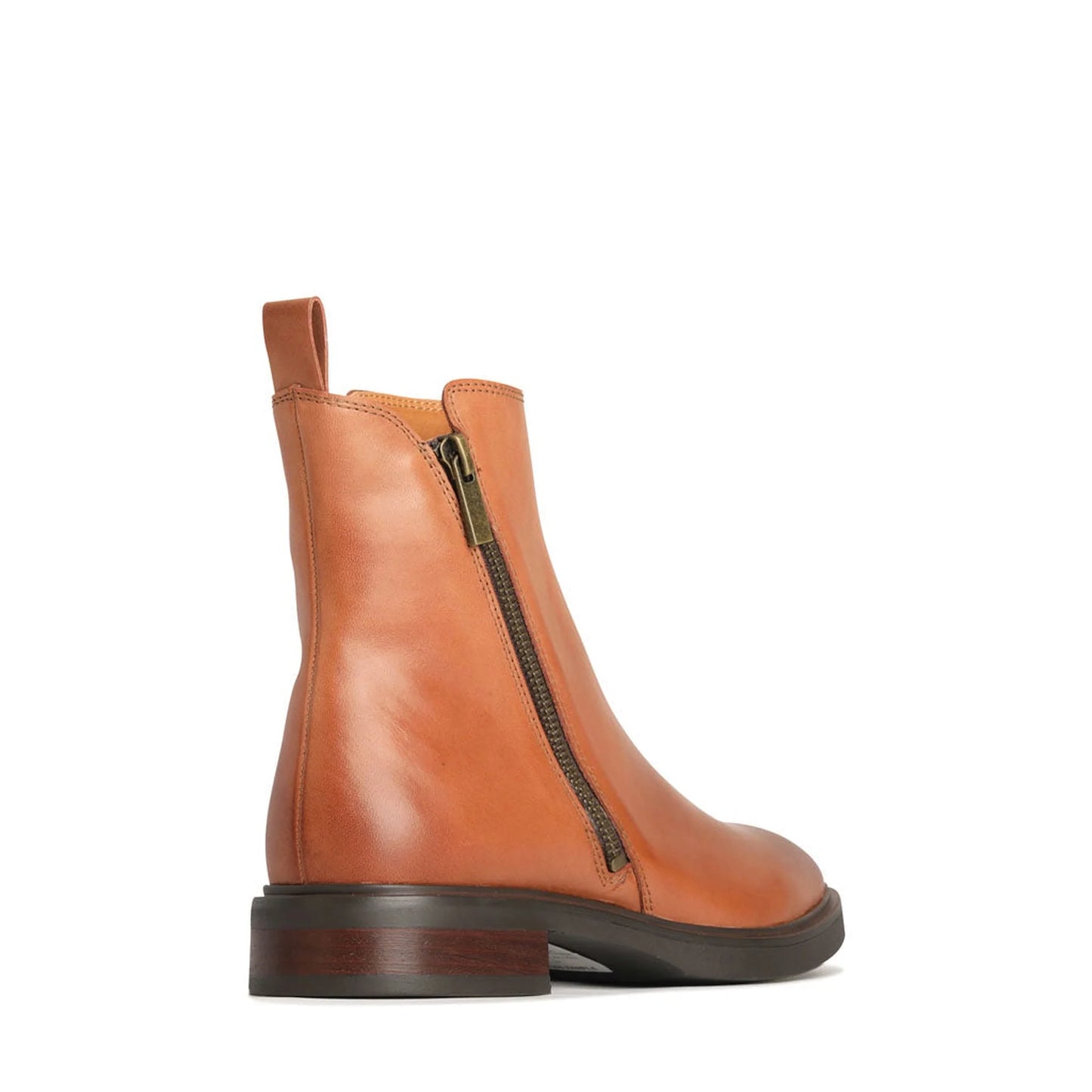 EOS Blaine Ankle Boot in Brandy - the tartan fox