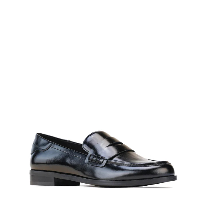 EOS Jenna Loafer in Black - the tartan fox