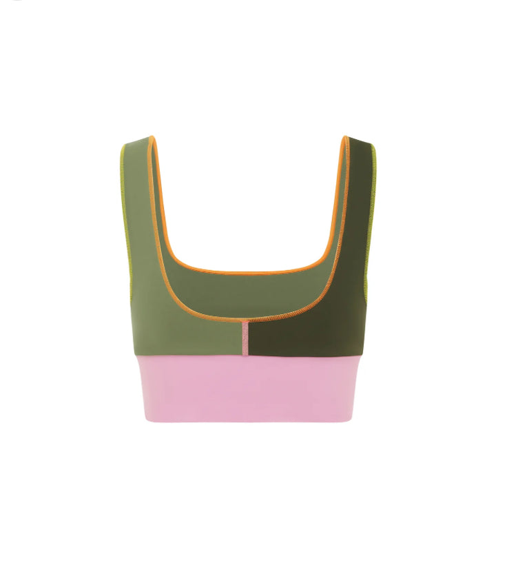 It’s Now Cool Contour Crop in Imbibe - the tartan fox