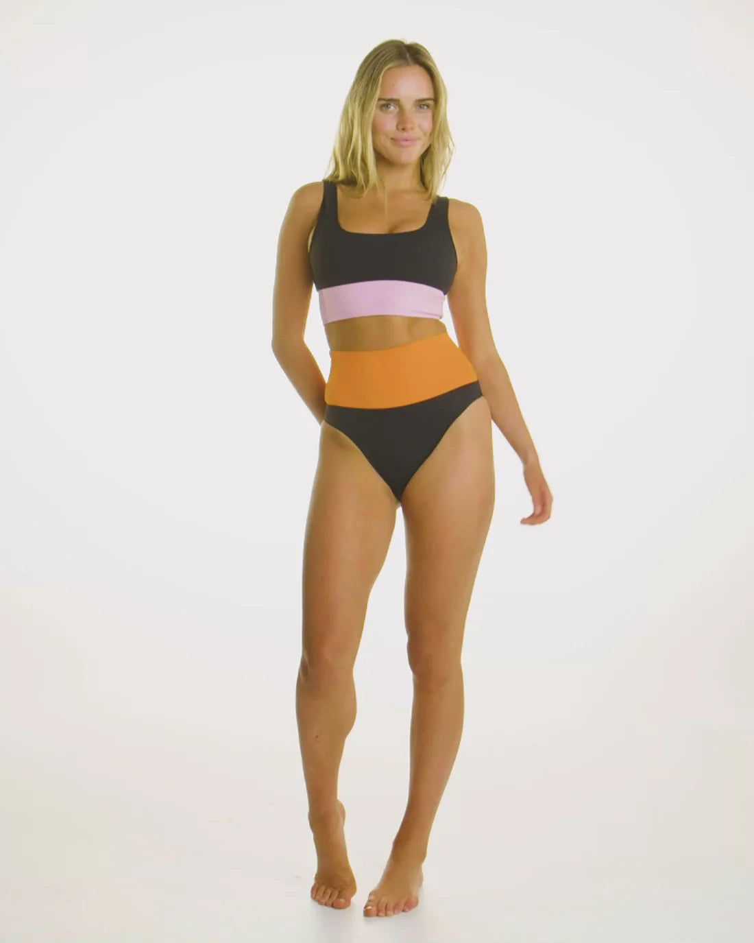 It’s Now Cool Contour High Waist Pant in Salsa - the tartan fox
