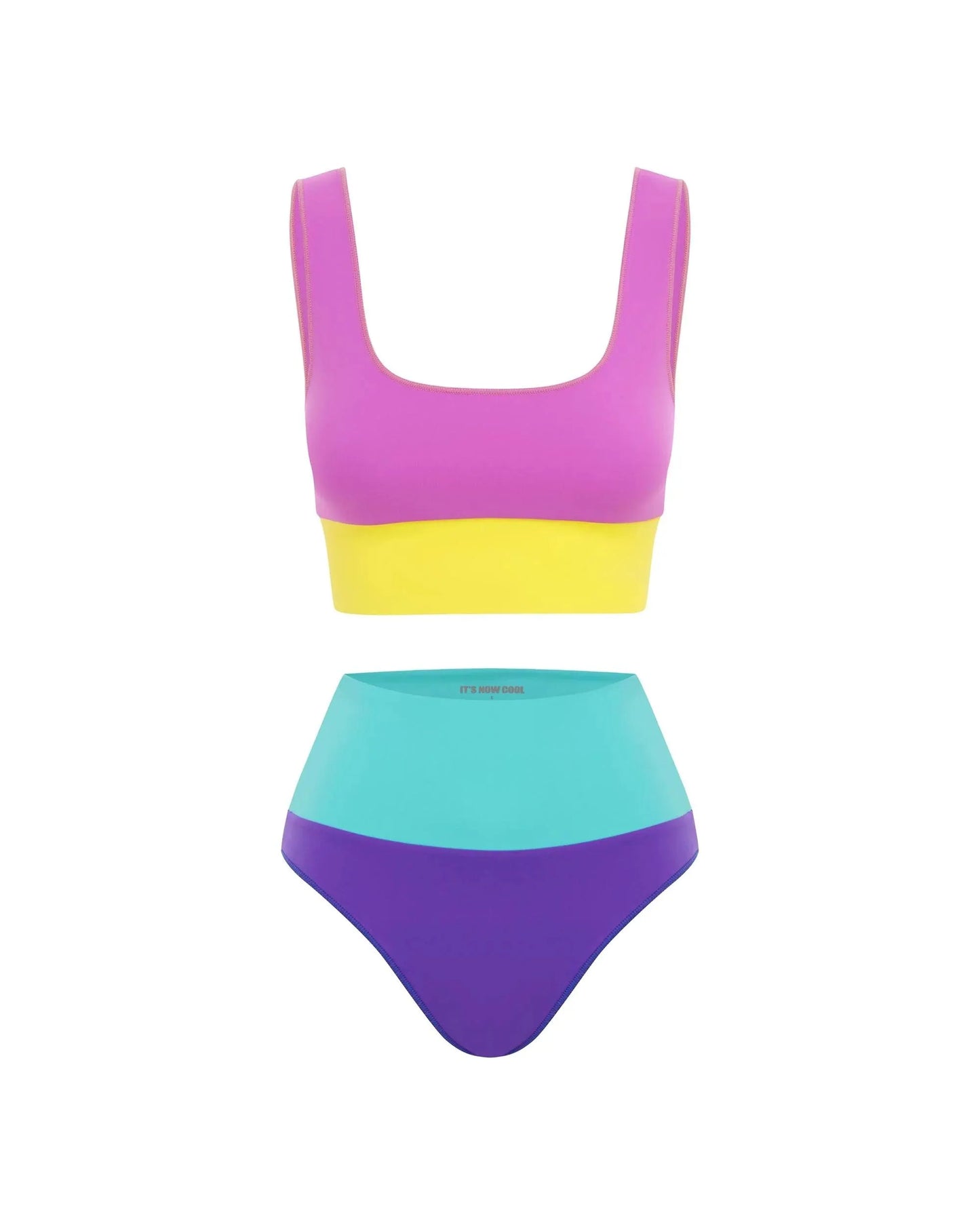 It’s Now Cool The Contour High Waist - Passionfruit - the tartan fox