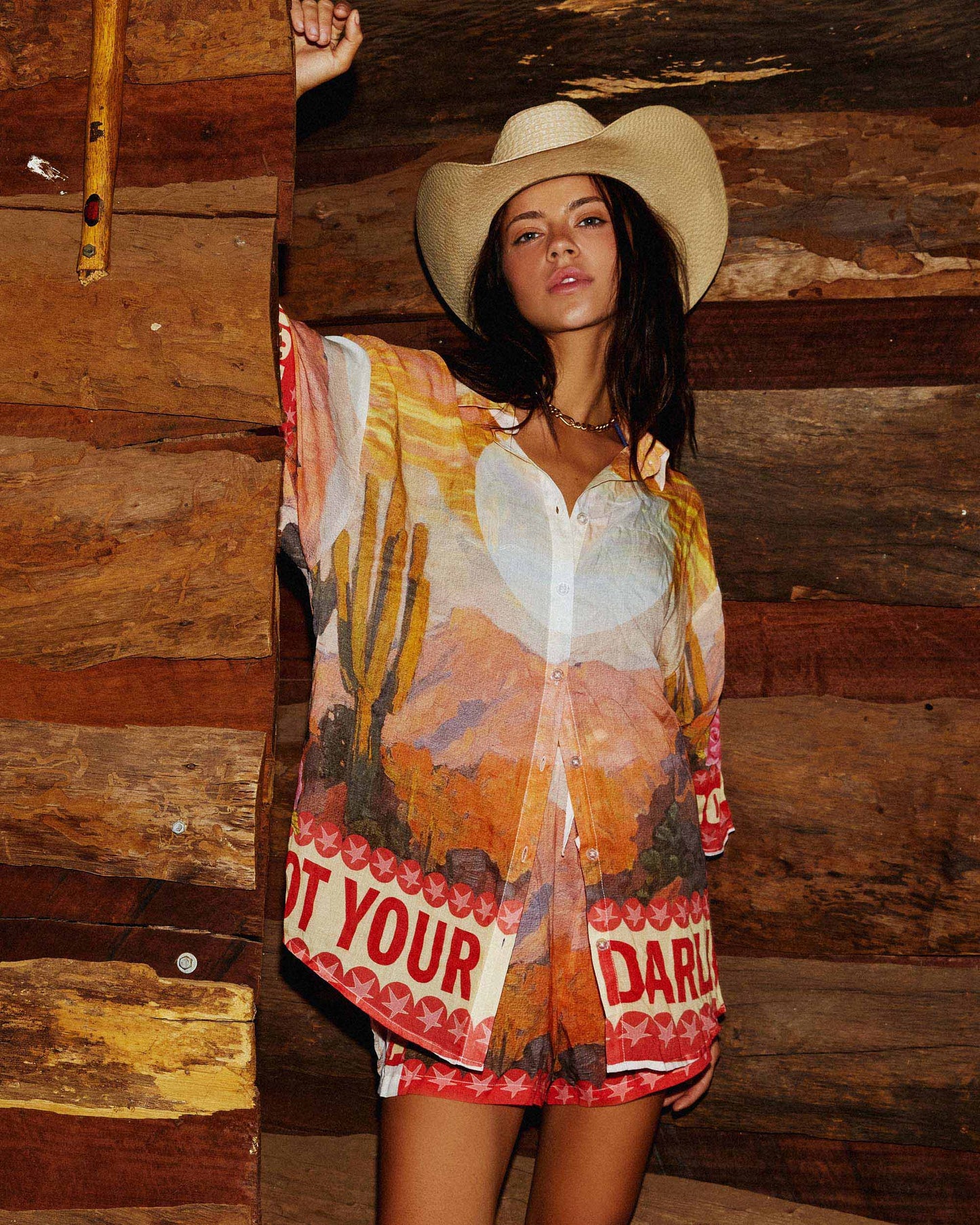 It’s Now Cool The Vacay Shirt in Darlin’ - the tartan fox