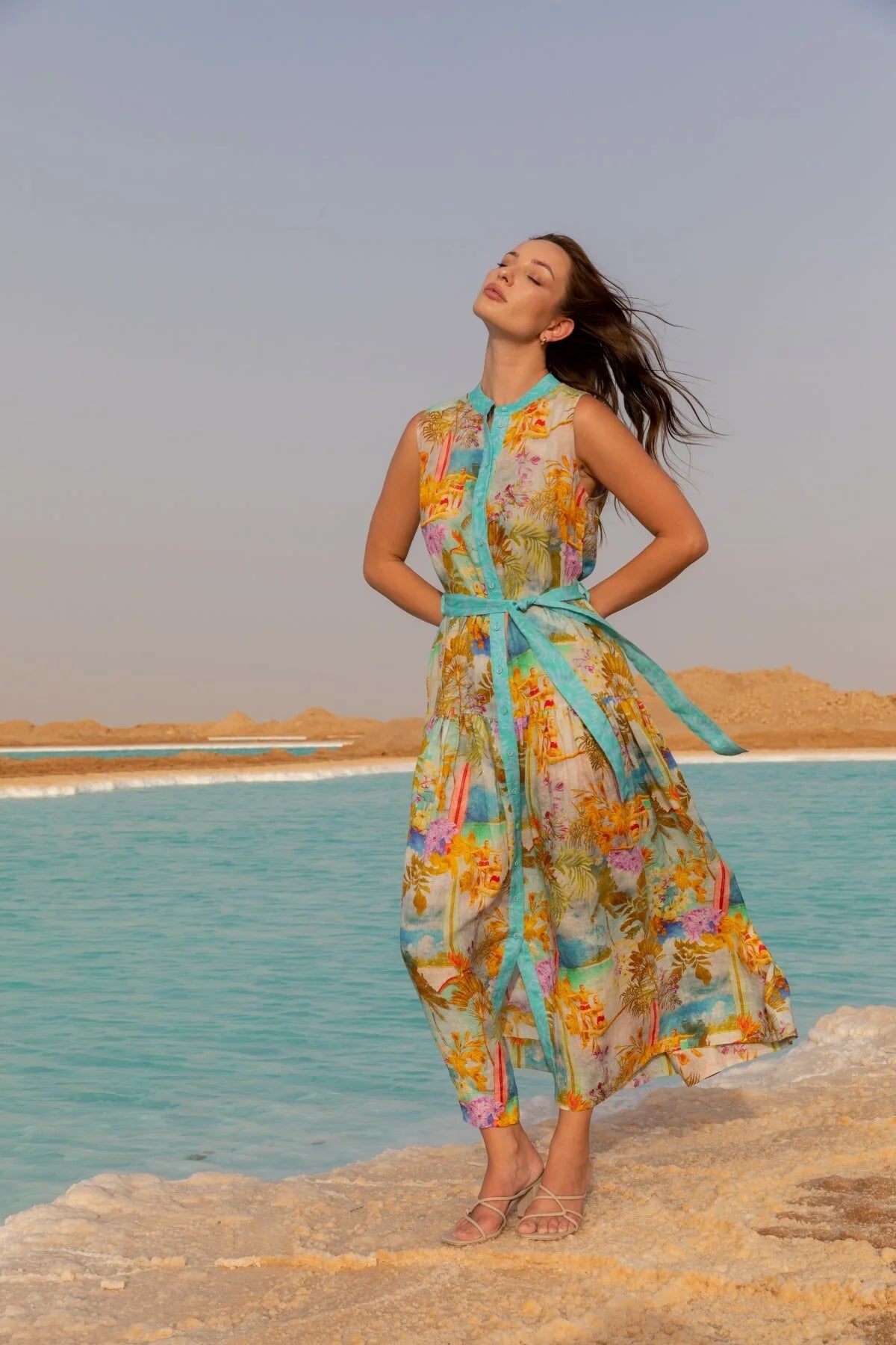 Kachel Asher Maxi Dress in Endless Summer - the tartan fox