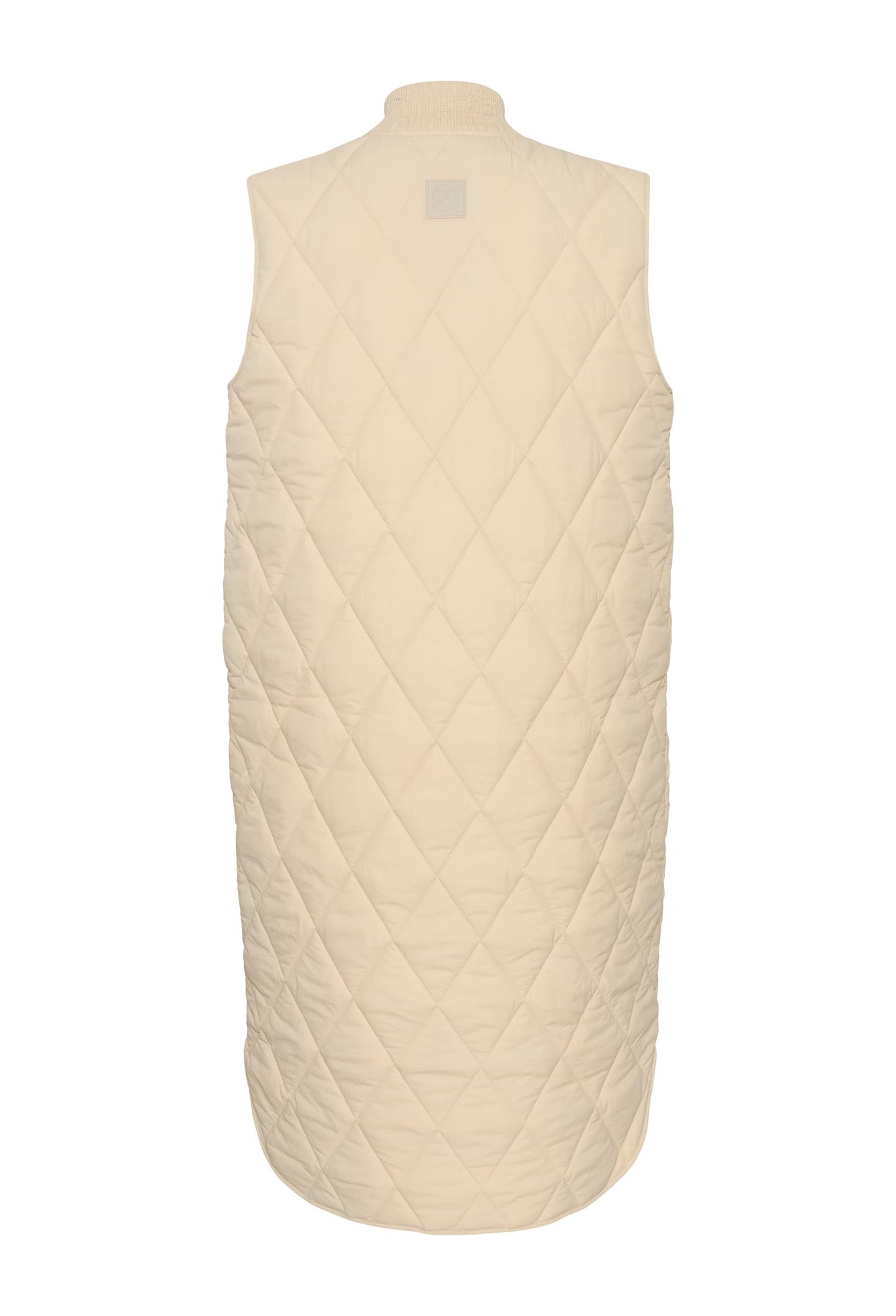 KAFFE KAlorena Quilted Waistcoat in Feather Grey - the tartan fox