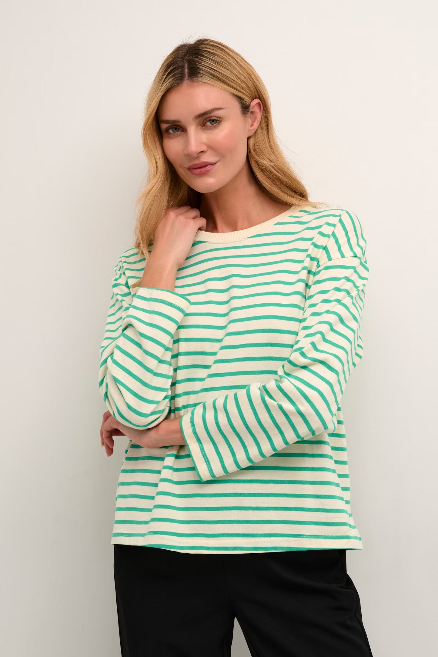 Kaffe KAwinny LS T-Shirt - the tartan fox