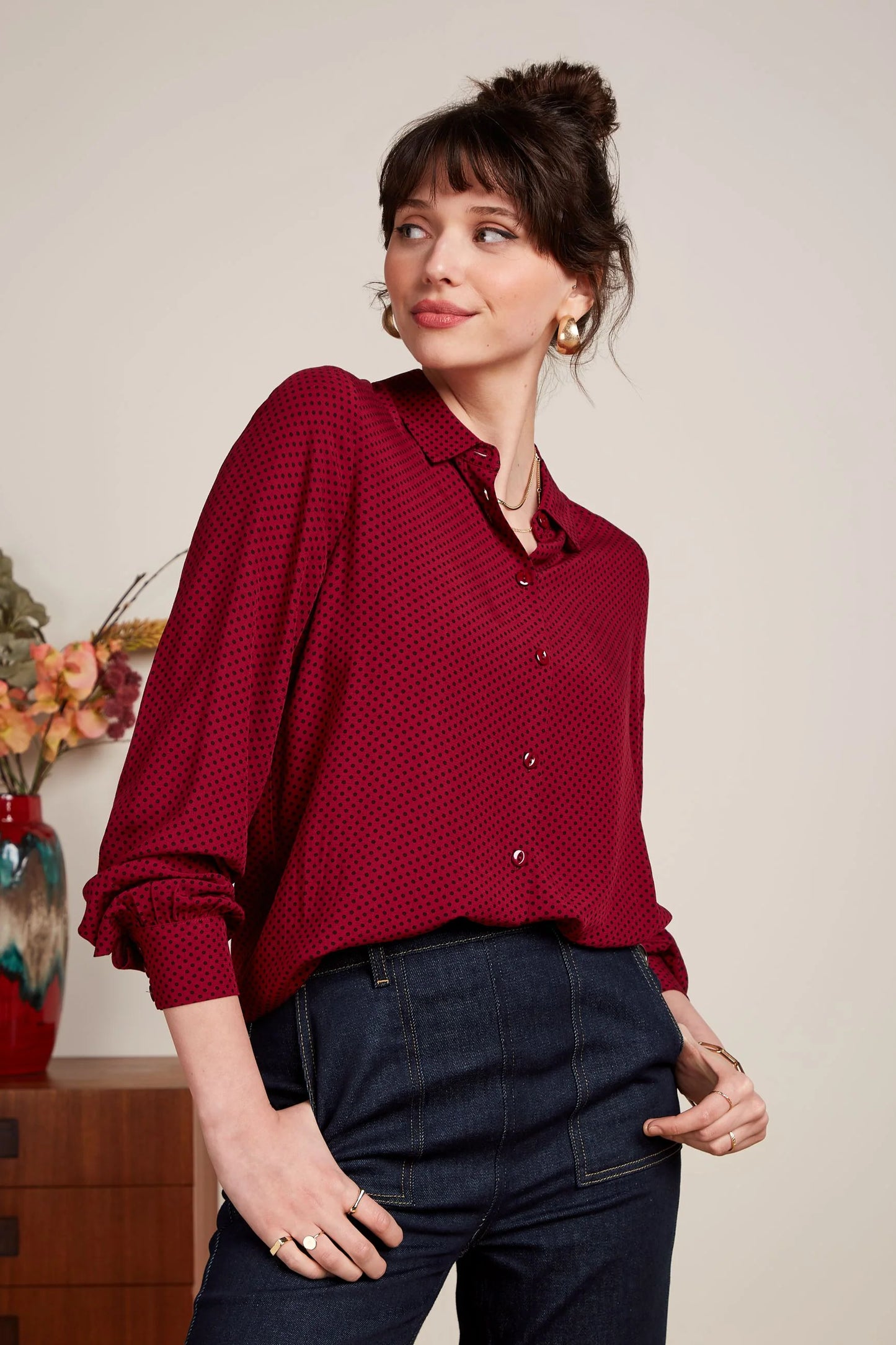 King Louie Debra Pants in Walker Denim - the tartan fox