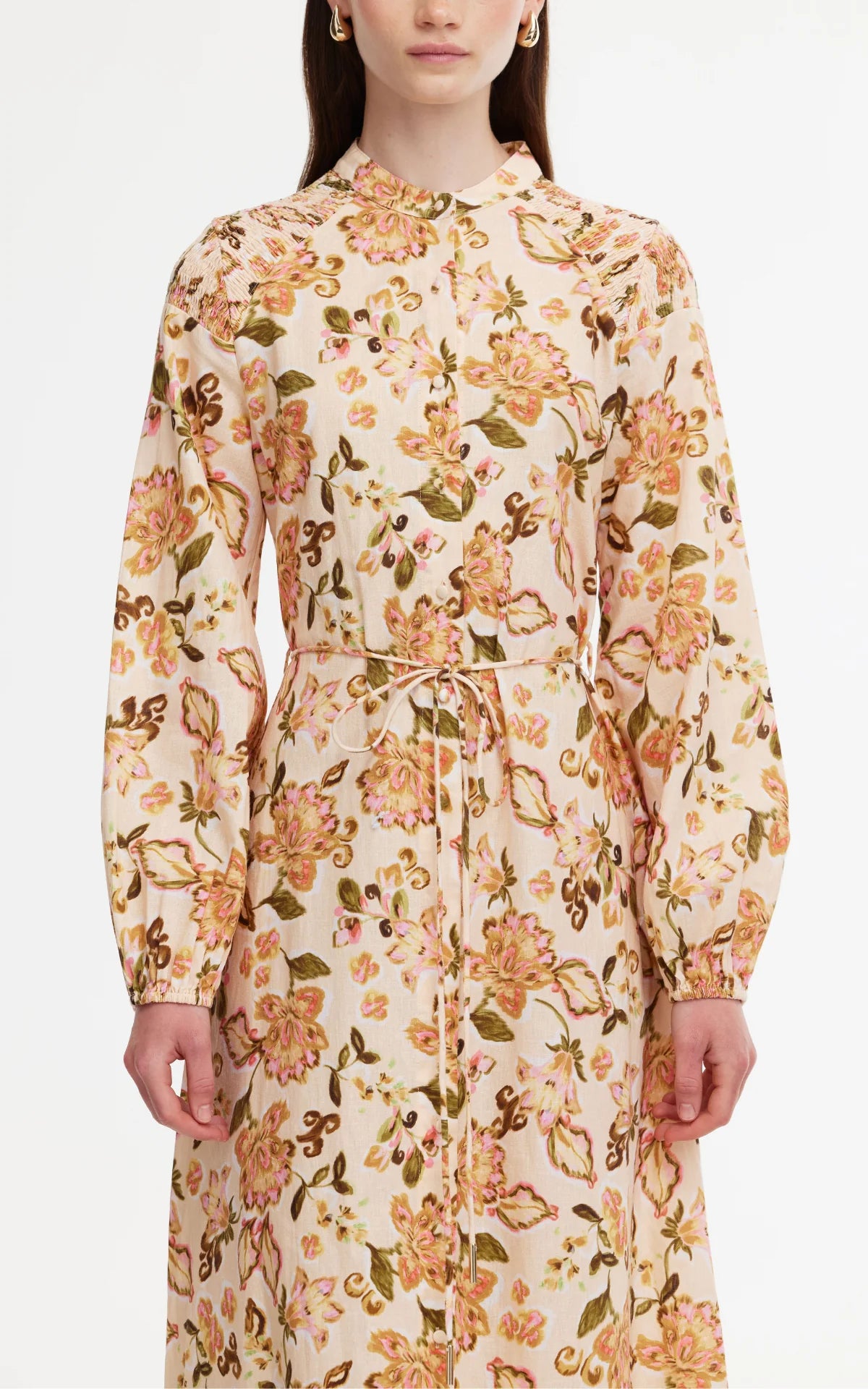 Kinney Posey Dress in Garden Print - the tartan fox