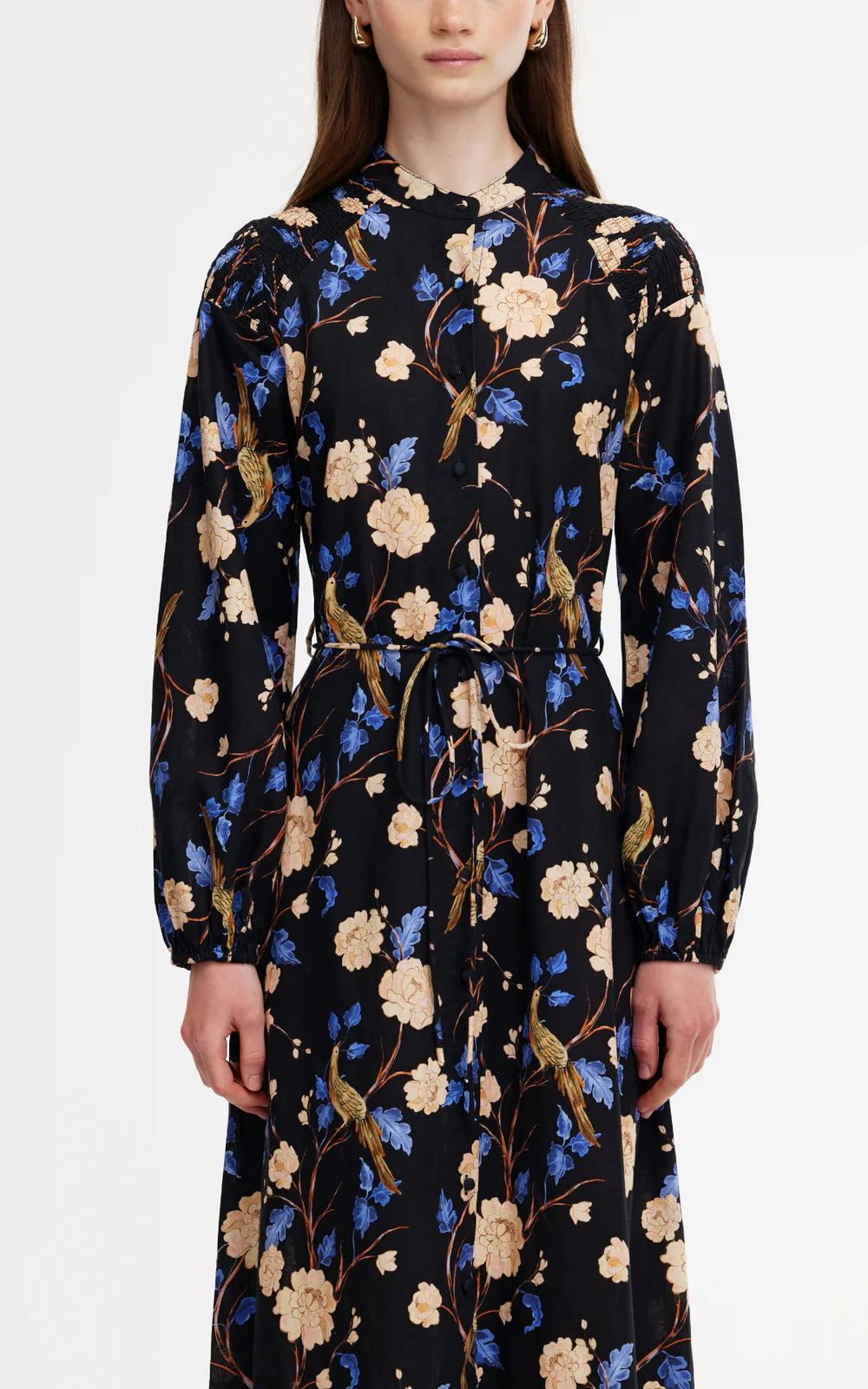 Kinney Posey dress in Night Garden - the tartan fox